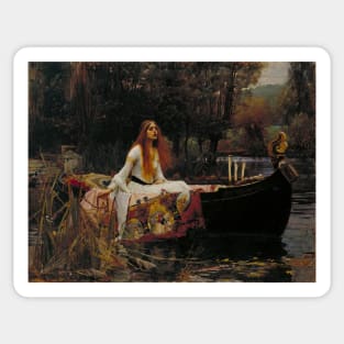 The Lady of Shalott -  John William Waterhouse Sticker